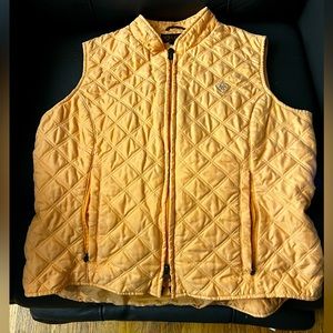Ariat Quilted Orange Vest